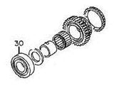 GM Transmission Bearing Clutch For 5th Gear Part Number: 97116395. GM Vehicles