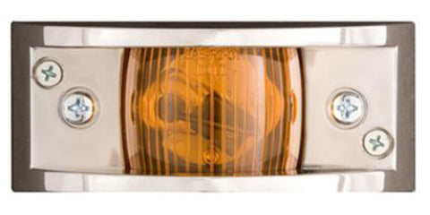 Optronics MC81-AS Chrome Plated Clearance Light Amber