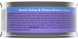Friskies Savory Adult Turkey and Cheese Shreds Wet Cat Food, 5.5 oz. - 1 Can
