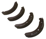 Big Abex ABEX-6035-GG Drum Brake Shoe Set ABEX6035GG