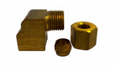 Big A Service Line 3-170420 3170420 Fitting Adapter Brass Brand New