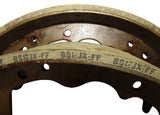 Absco BSIJXFF Drum Brake Shoe Set FMS-357 - Set of 4