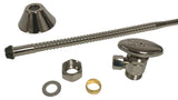 Monogram Brass MB254PN Toilet Supply Kit - Polished Nickel