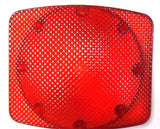 Signal Stat 9379 Red Square School Bus Stop Light Lens Cover SAE IPST 76