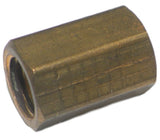 Big A Service Line 3-123200 Brass Pipe Long Nut Adapter 1/8" x 1/8" Lot Of 5 Pcs