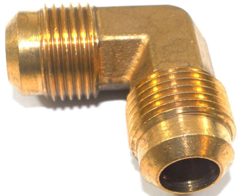 Big A Service Line 3-155800 Brass Pipe, 90 deg Street Flare Elbow 1/2" x 1/2"