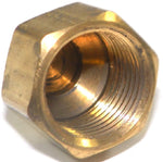 Big A Service Line 3-147800 Brass Pipe, Dome Nut 1/2" 3147800