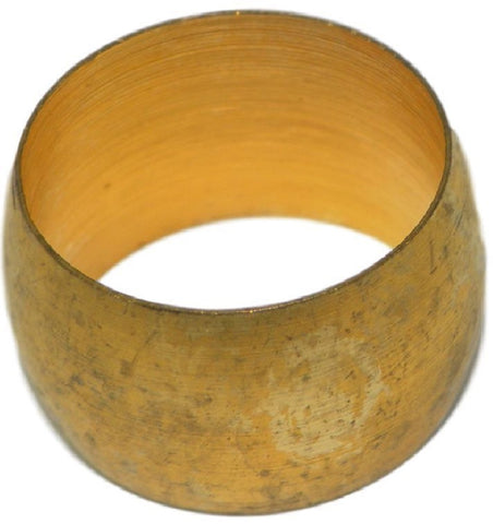 Big A Service Line 3-66090 5/8" Outside Diameter, Brass Compression Sleeve