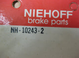 Original Genuine Niehoff NH-10243-2 NH102432 Brake Hardware Kit