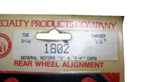 1802 Full Contact Rear Wheel Alignment Shim 3/16" GMs "A" and "E-K" Cars