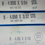 Sealed Power E-339K K0-9598 STD Kromex Ford Piston Ring Set Standard Vintage New