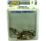 Parts Master 81061-1 Charging Clips 10 AMP Nickel Plated 81061 (4 pieces)