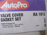 Autopro RA1012 Valve Cover Gasket Set RA1012