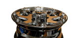 (1) 14" 14in. Wheel Rim ATX Ledge AX1884601280 Chrome 14x6 ET -6mm 5x114.3 5x4.5