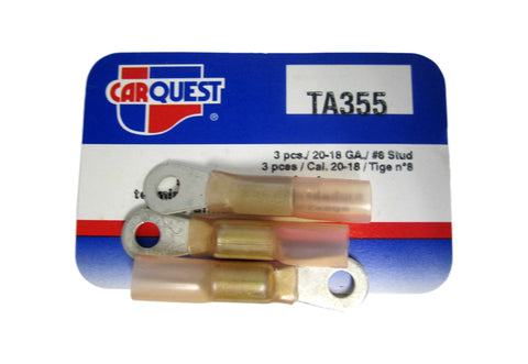 Carquest TA355 TA 355 20-18 Solder Ring Terminals Brand New! Ready to Ship!