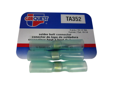 Carquest TA352 TA 352 16-14 Gauge Solder Butt Connectors Brand New!