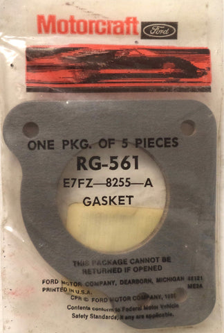 Ford Motorcraft RG-561 RG561 Set of 5 Gaskets E7FZ-8255-A E7FZ8255A