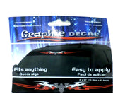 Graphic Decal Red Tribal Windshields