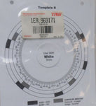 TRW 969171 Template B Use With White Shim Audi Chrysler Plymouth Dodge