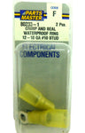 Parts Master 80233-1 Crimp and Seal Waterproof Ring 12-10 GA #10 Stud 80233