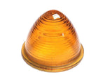 LS 301 Beehive Dome Orange Amber Lens Cover LS301 Glass