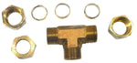 Big A Service Line 3-164900 Brass Pipe, Tee Fitting Kit 5/8" x 5/8" x 5/8"