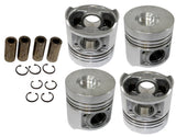 Federal Mogul P20262 Pistons & Piston Rings Kit STD fits Toyota P033L 11B Engine