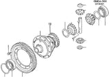 GM Transmission 97072062 ABS Wheel Speed Sensor Ring GM Vehicle 1989-1999