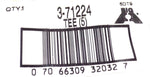 Big A Service Line 3-71224 Slip-Not Tee Fitting 1/8" x 1/8" x 1/4"