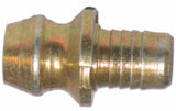 Big A 3-669000 Brass Pipe Nipple Grease Fittings 3/16" x 37/64mm Qty 5 Pcs