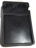 Rubber Queen 6243 Snack Tray Console (Black)