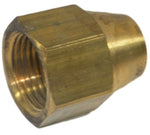 Big A Service Line 3-141090 Brass Pipe Long Nut 5/8"