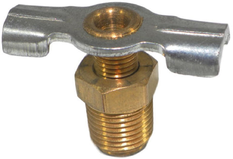 Big A Service Line 3-31020 Brass Cock Bleeder Valve 1/8" 331020