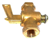 Big A 3-33122 Brass Pipe, Shut-off Cocks Female Drain Valve 1/8" x 1/8"