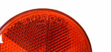 Stratolite NO. 38-S S.A.E.- A 3/4" RV Trailer Reflector Peel & Stick - Red