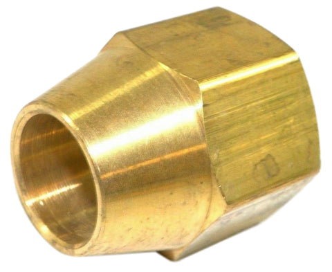 Big A Service Line 3-141092 Brass Pipe Long Nut 3/4"