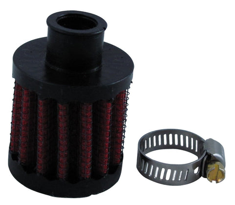 UNI Filter UP-103 Breather Filter - 1 1/2" O.D. X 1 1/2" Length - 1/2" Clamp On