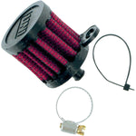 UNI Filter UP-121 Breather Filter - 1 1/2" O.D. X 1 1/2" Length - 5/16" Push In