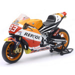 New Ray 57753 1:12 Repsol Fits Honda Team RC213V 2015 Die-Cast ATV Toy (Orange)