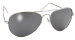 Pacific Coast 80010 Kickstart Aviator Silver Mirror