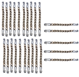 American Chain Division 5820 ACCO Snow Tire Cross Chain Link - Lot of 25