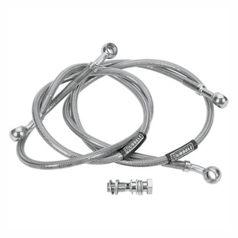 Edelbrock R08277 Front Brake Line Kit Fits Kawasaki 88-90 ZX1000 ZX-10
