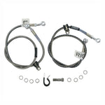 Edelbrock R09237 Front Brake Line Kit Fits Honda 08 CBR600RR Two Line Racer