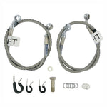 Edelbrock R09322 Front Brake Line Kit Fits Honda 00-06 CBR600F4/F4I Two-Line Racer