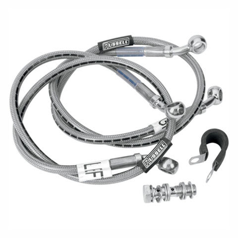 Edelbrock R09356 Front Brake Line Kit Fits Honda 91-94 CbR600F2 Two-Line Racer