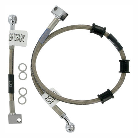 Edelbrock R09379S Rear Brake Line Kit Fits VTX1300C