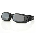 Balboa BPIS01R Piston Black Frame Goggle - Smoked Reflective Lens