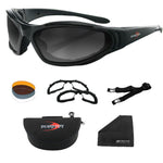 Balboa BRA201 Raptor II Black Frame Interchangeable - 3 Lenses