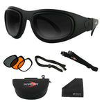 Balboa BSSA201AC Sport & Street Black Frame 2 Convertible - 3 Lenses