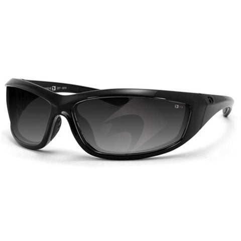 Balboa ECHA001 Black Flame Charger Sunglass - Anti-Fog Smoked Lens ANSI Z87